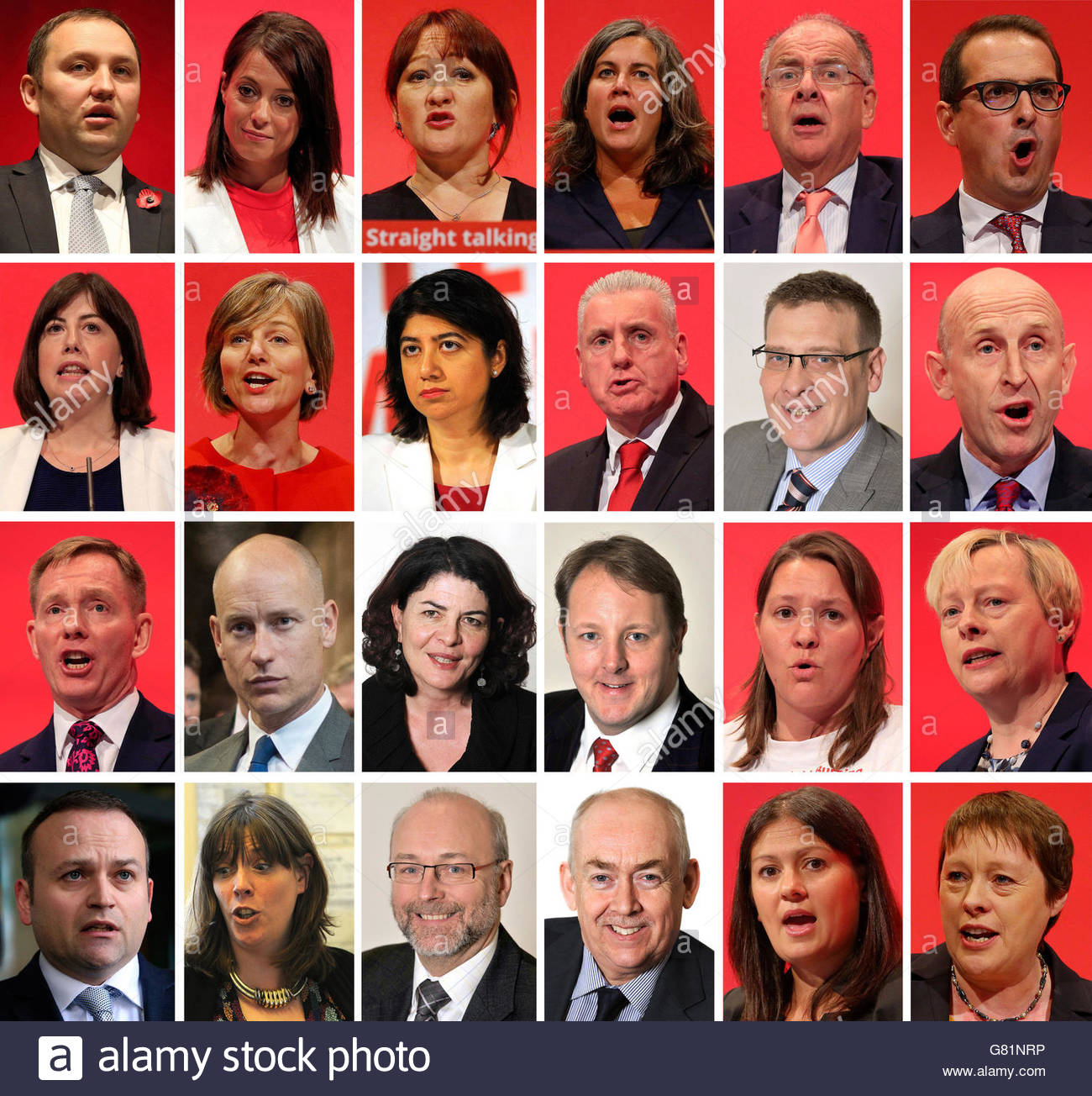File Photos Of Members Of Jeremy Corbyn S Shadow Cabinet Who Have