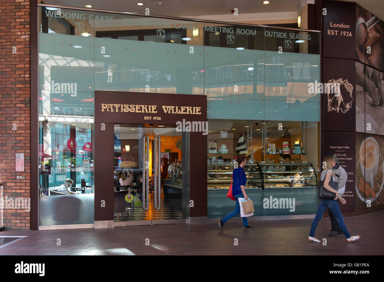 Patisserie Valerie, Cabot Circus, Bristol, UK Stock Photo Alamy