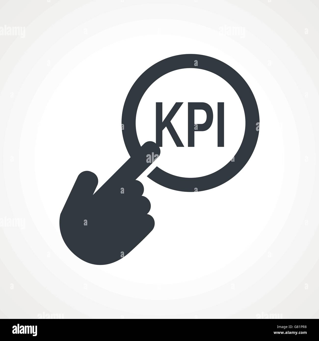 Kpi Button Key performance indicators kpi Stock Vector Images - Alamy