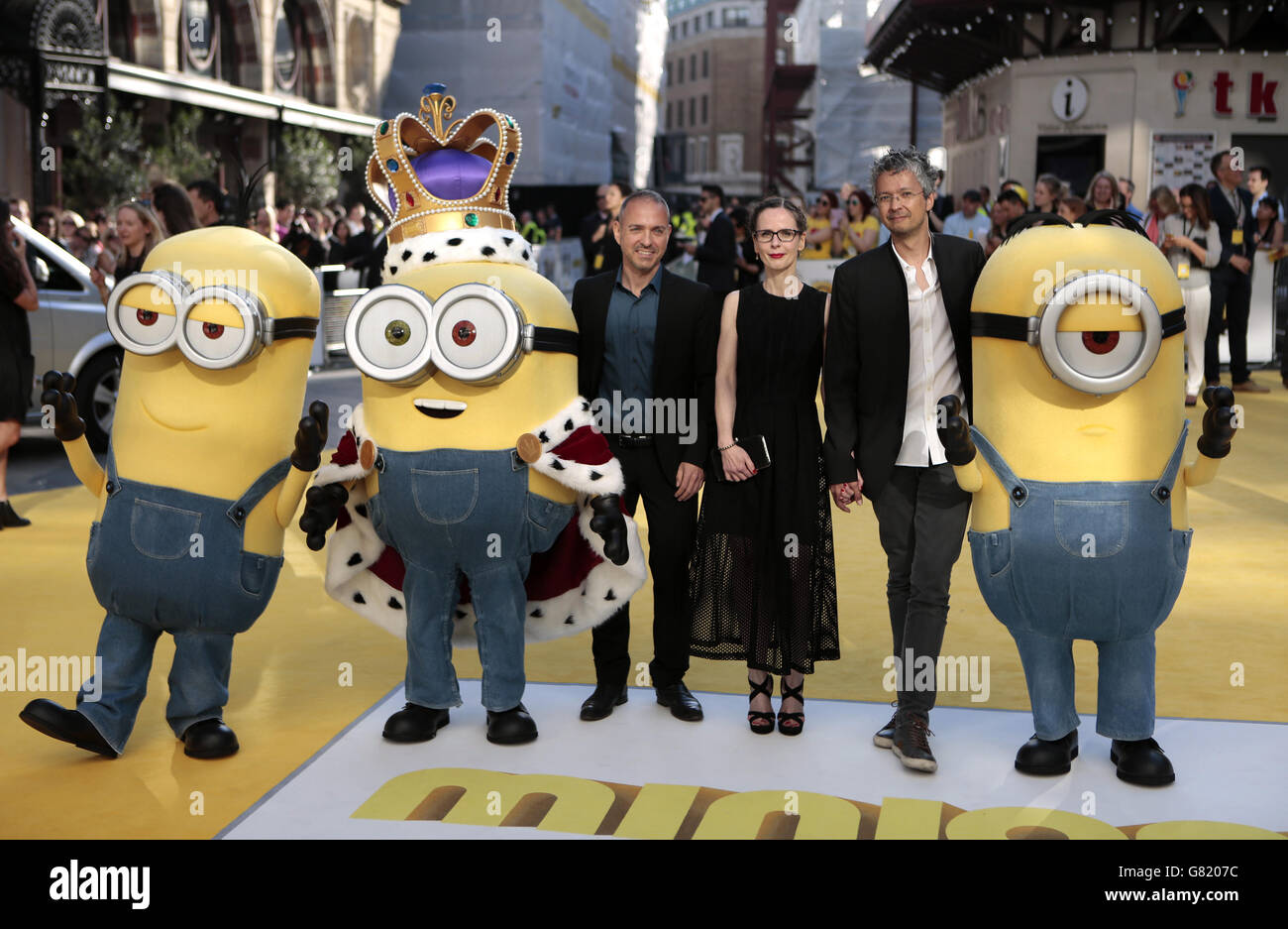 Kyle balda and pierre coffin with minions kevin hi-res stock photography  and images - Alamy
