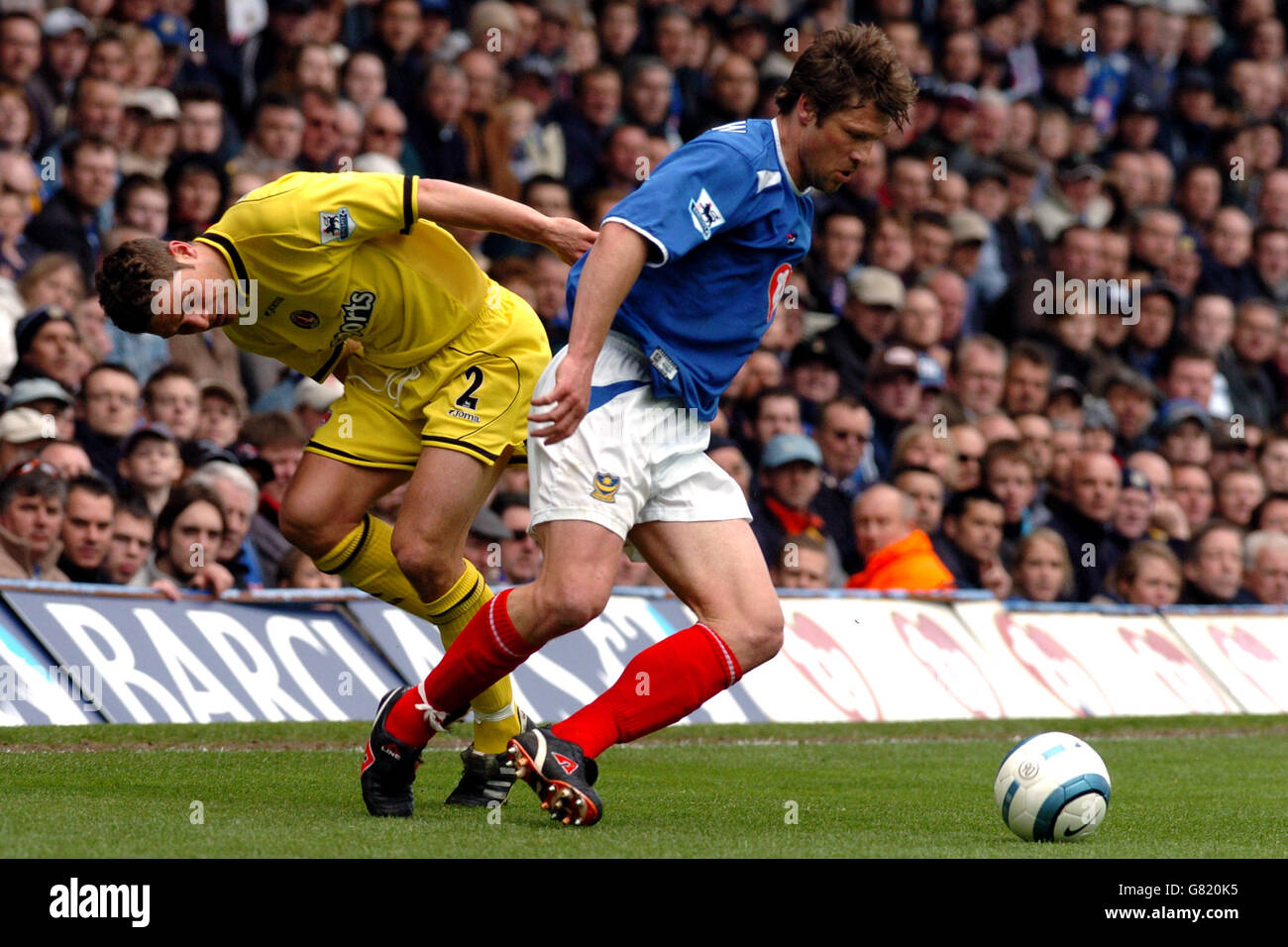Soccer - FA Barclays Premiership - Portsmouth v Charlton Athletic - Fratton Park Stock Photo