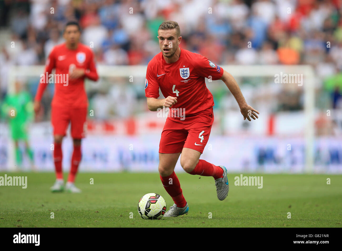 Soccer uefa european championship qualifying group slovenia england