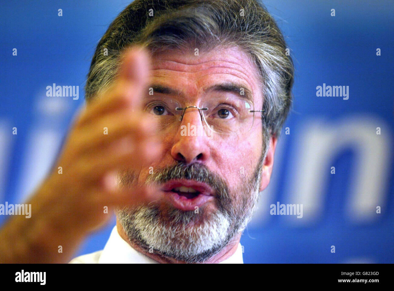 Sinn Fein Press Conference Belfast Stock Photo Alamy