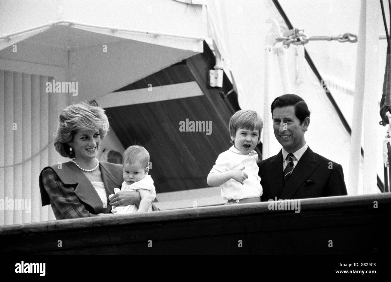 Royalty - Prince and Princess of Wales - Visit to Italy Stock Photo