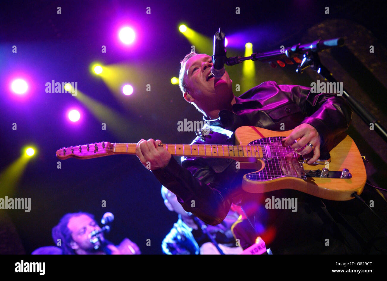 UB40 lead singer Ali Campbell performs live on stage Stock Photo Alamy