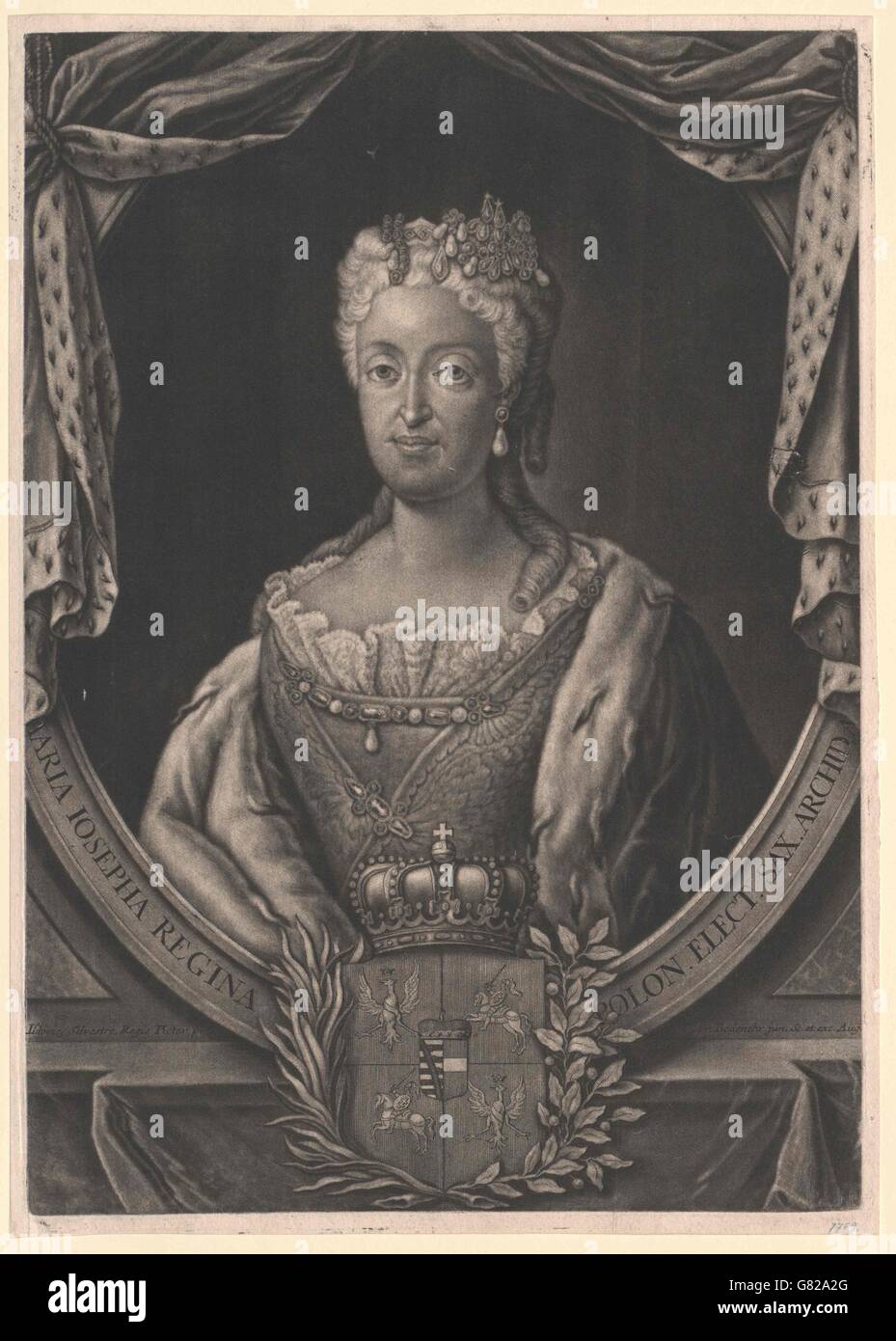 Marie Josefa, Erzherzogin von Österreich Stock Photo Alamy