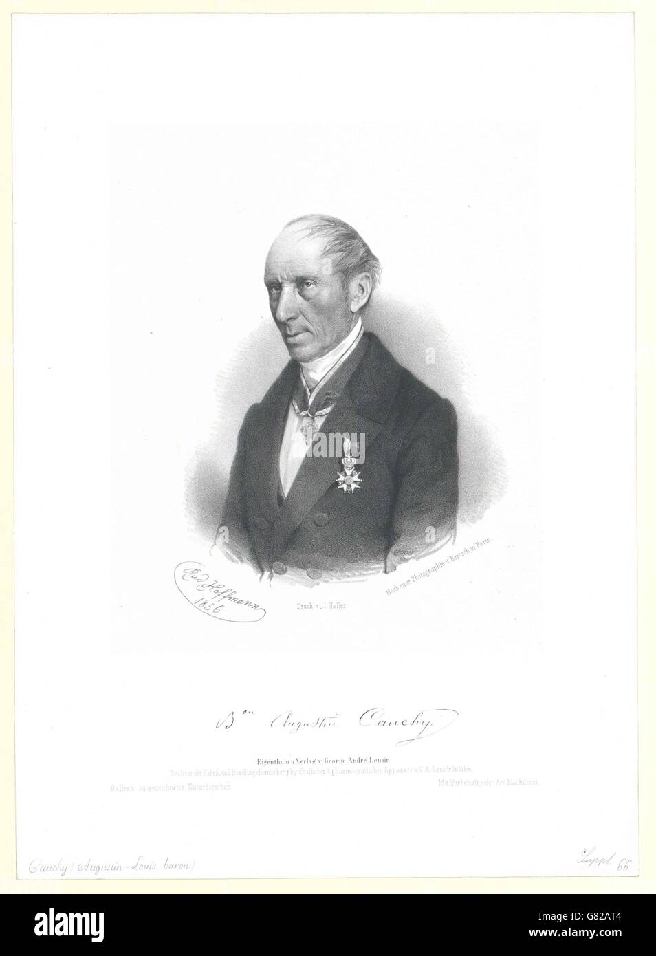 Augustin louis cauchy hi-res stock photography and images - Alamy