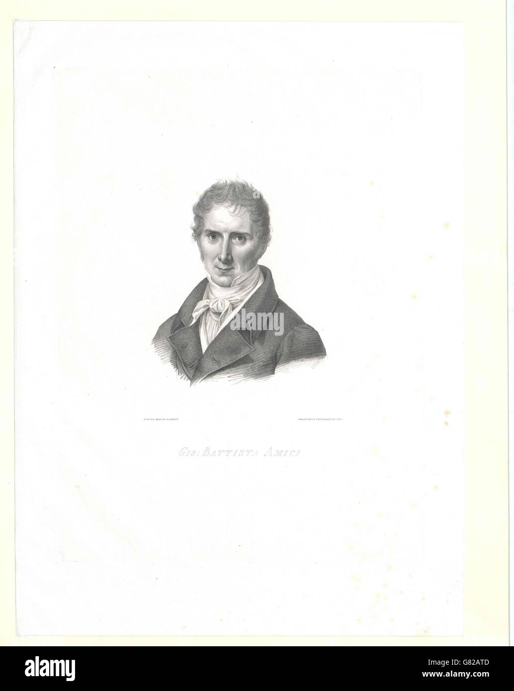 Amici, Giovanni Battista Stock Photo Alamy