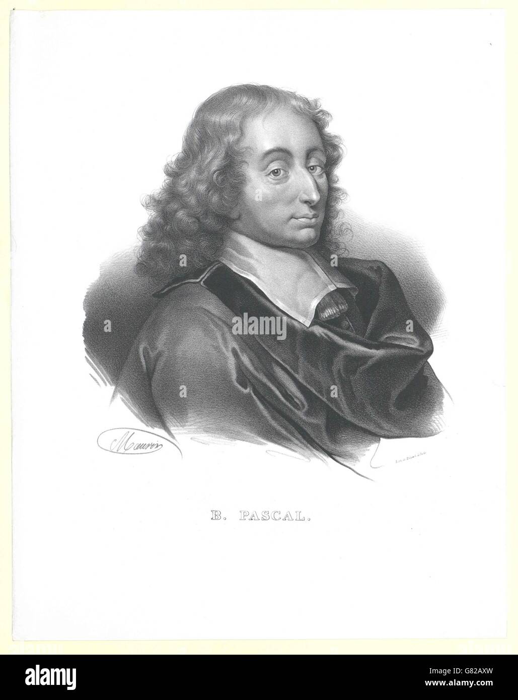 Pascal blaise hi-res stock photography and images - Alamy