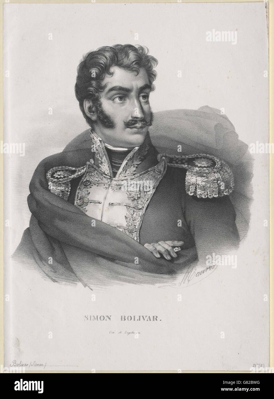 Bolivar, Simon Stock Photo