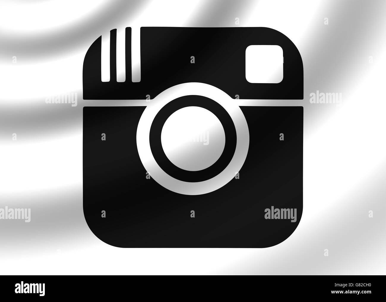 Instagram logo Stock Photo