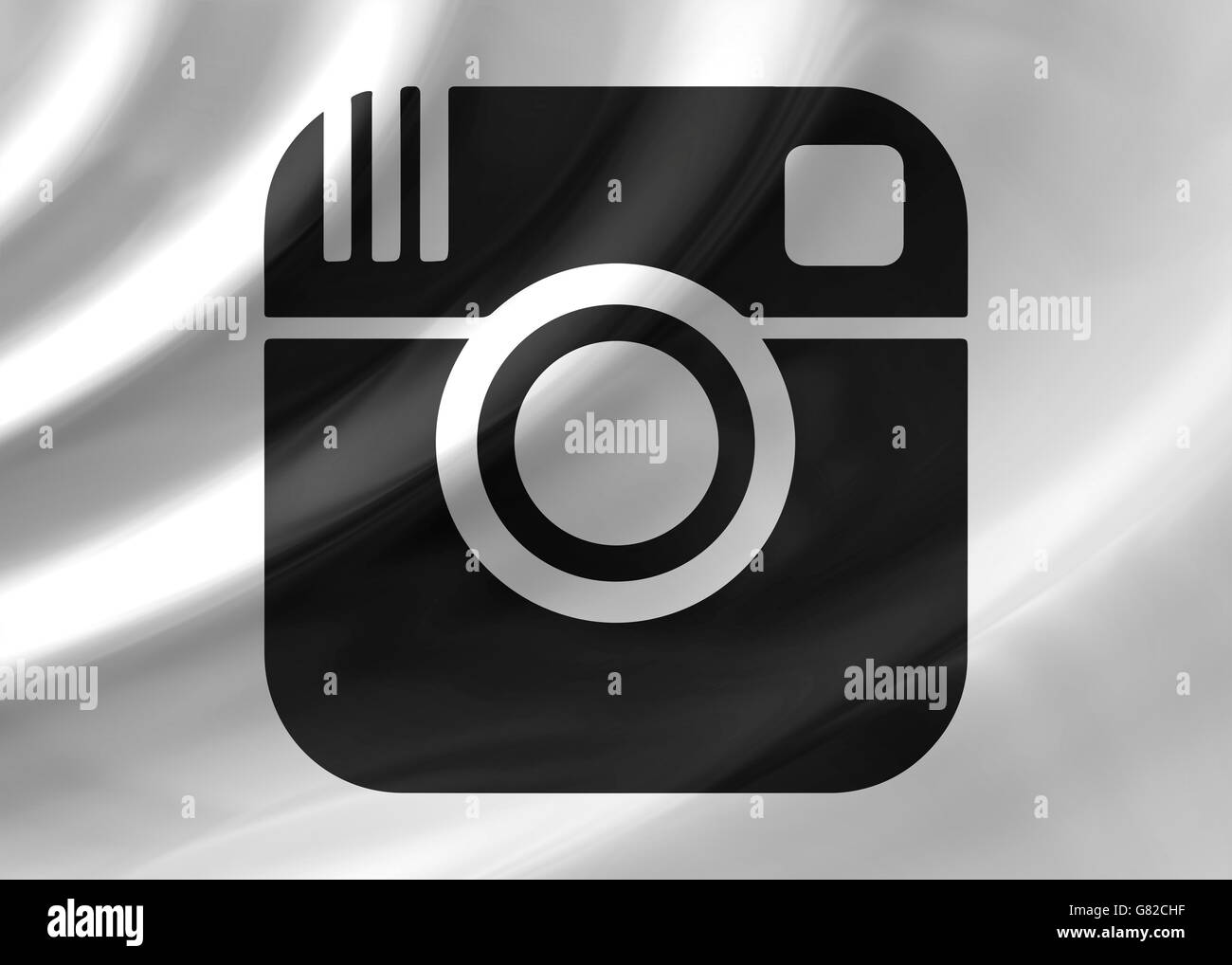 Instagram logo Stock Photo