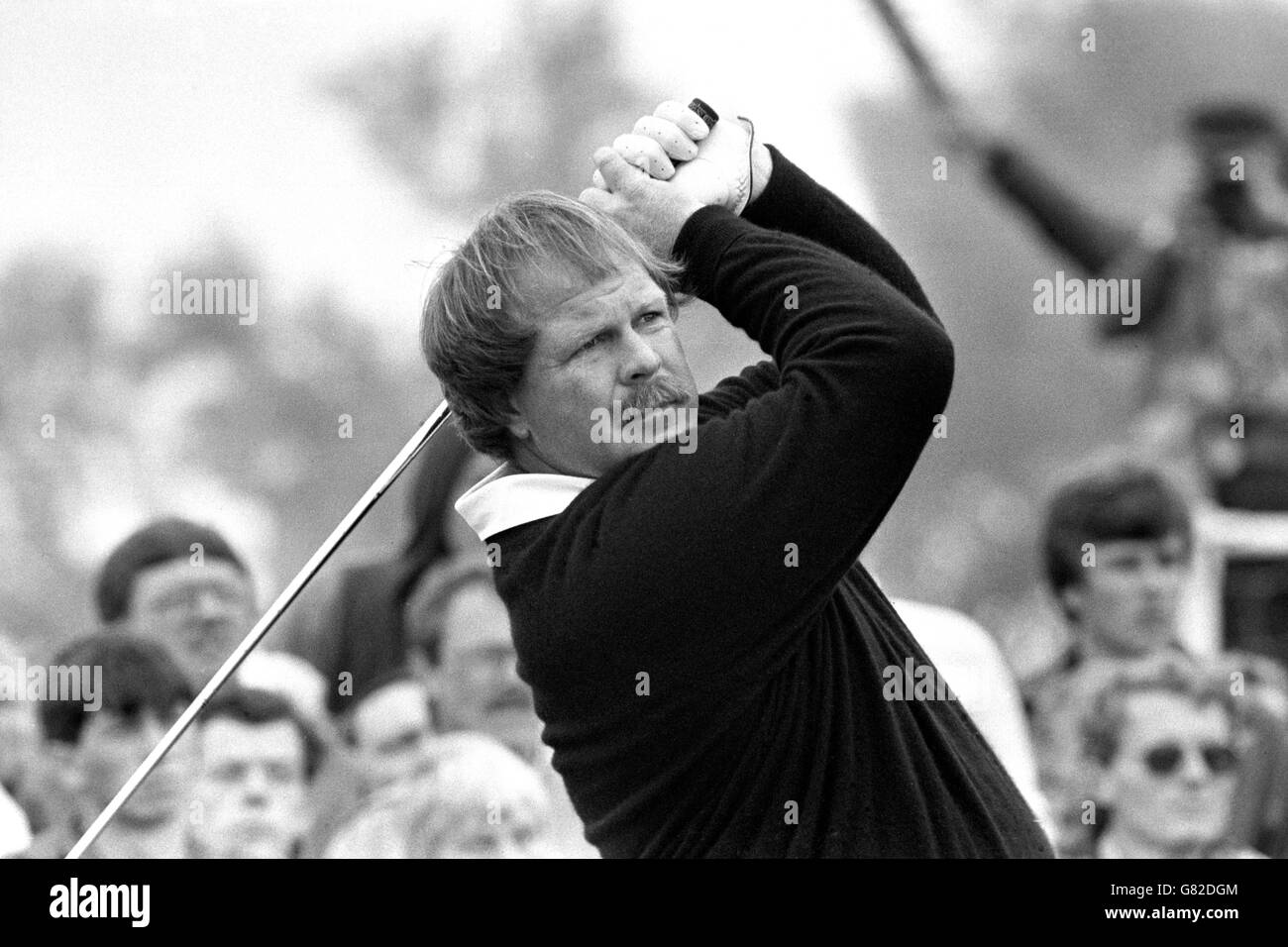 The 1987 Open Golf Championship - Muirfield. American Craig Stadler. Stock Photo
