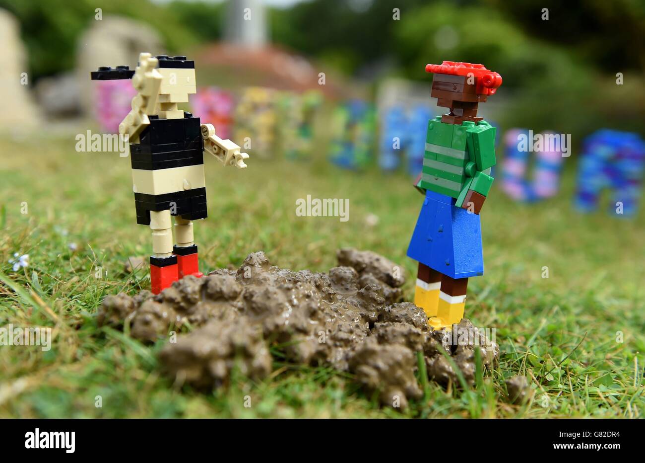 Legoland Glastonbury Miniland Stock Photo Alamy