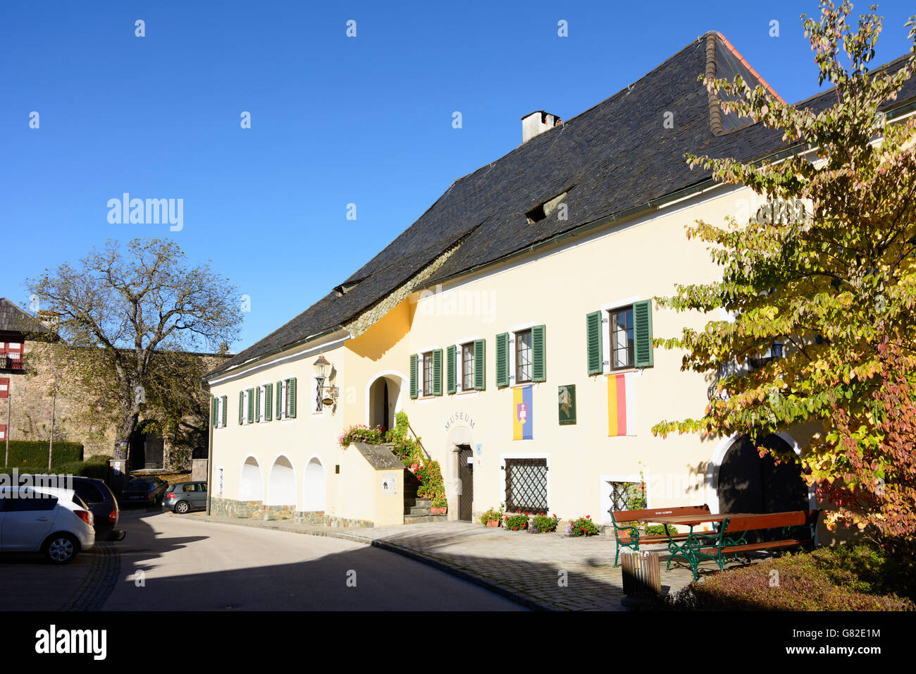 Auer-von-Welsbach-Museum, Althofen, Austria, Kärnten, Carinthia, Stock Photo