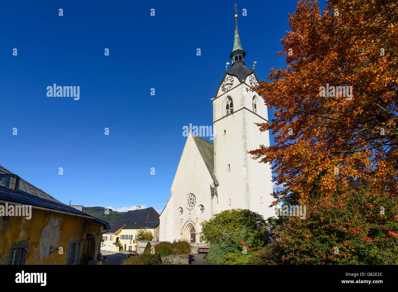 church Althofen, Althofen, Austria, Kärnten, Carinthia, Stock Photo