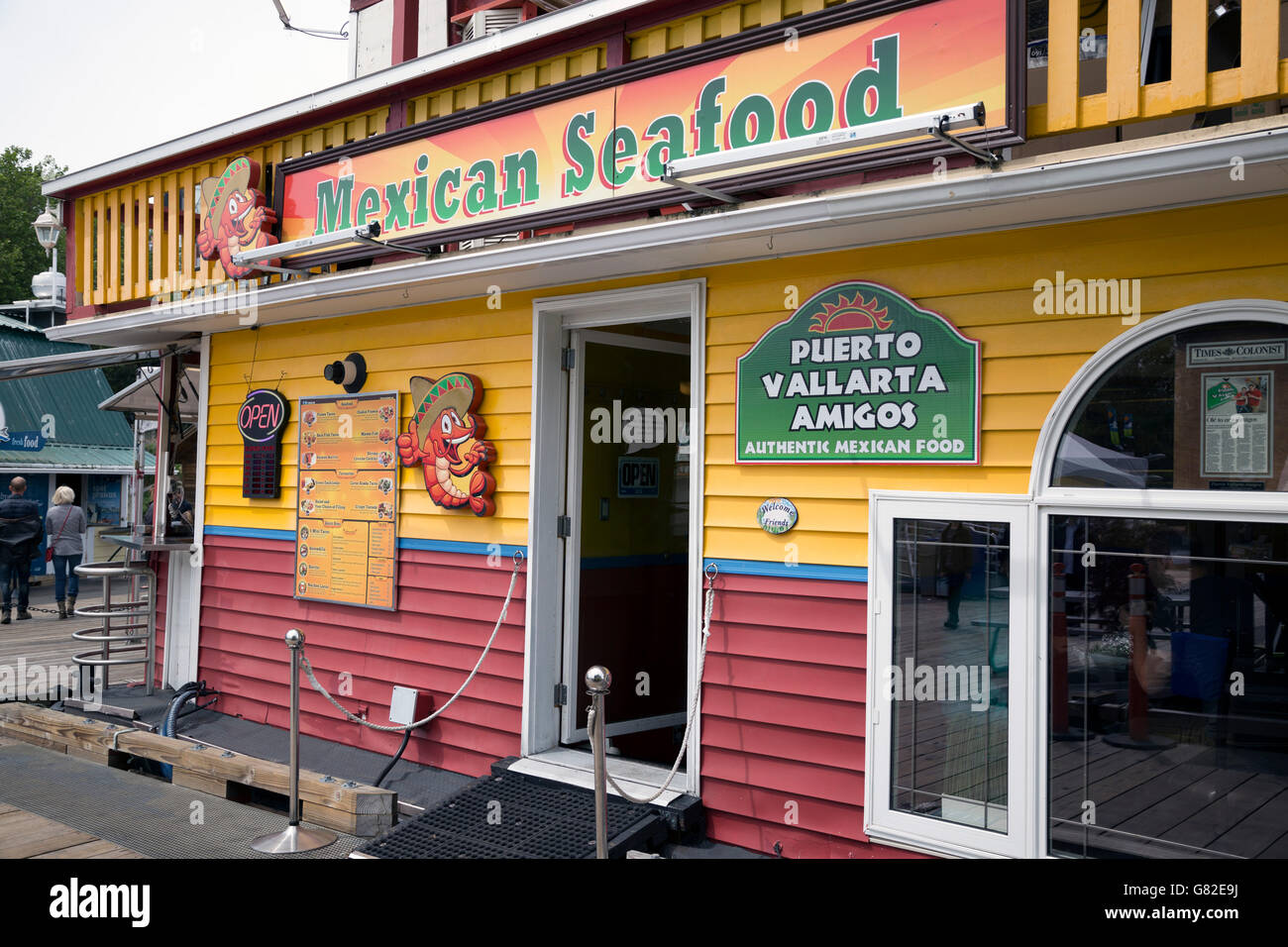 Mexican Seafood Restaurant In The Fisherman S Wharf Area Of
