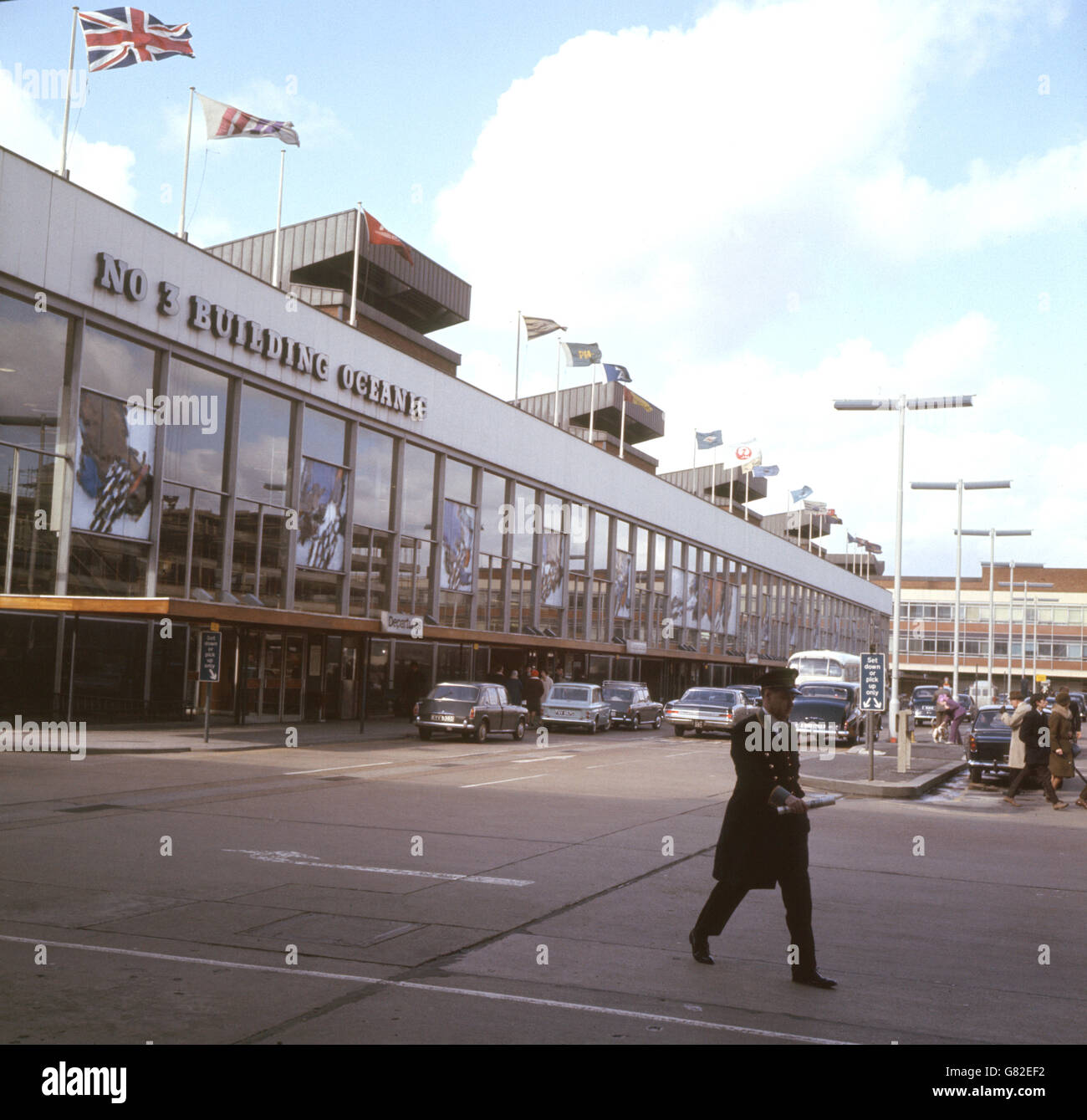 Aviation - Heathrow Airport, London Stock Photo