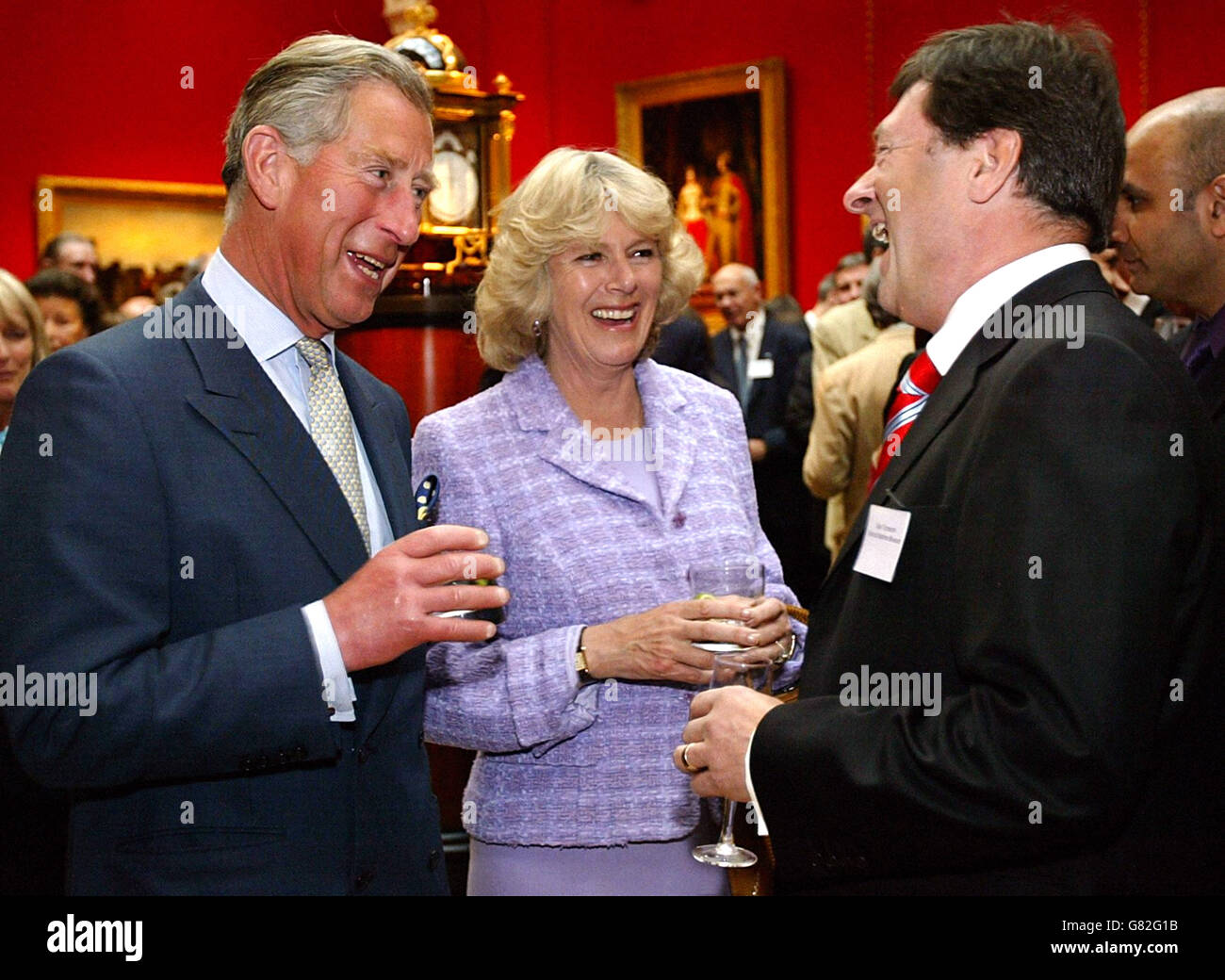 The Queen's Gallery Reception Buckingham Palace Stock Photo Alamy
