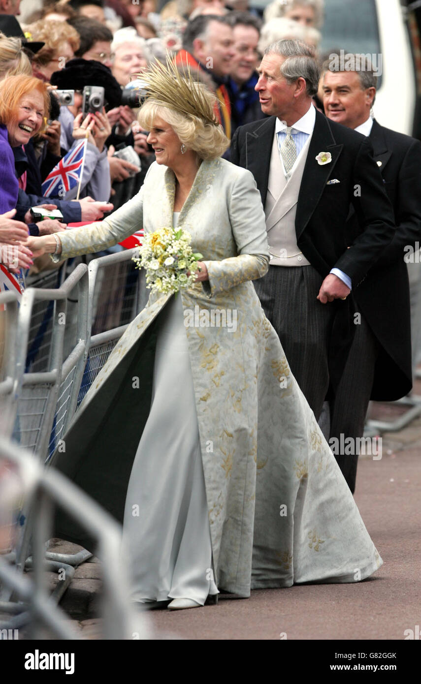 Prince Charles And Camilla Wedding High Resolution Stock Photography ...