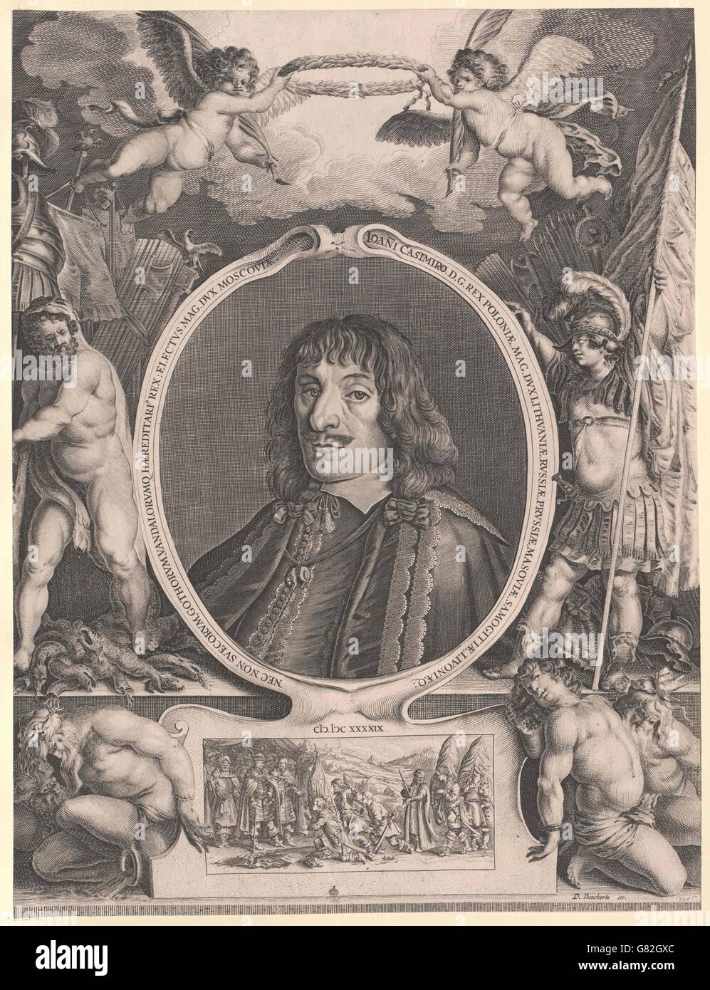 Johann II. Kasimir, König von Polen Stock Photo Alamy