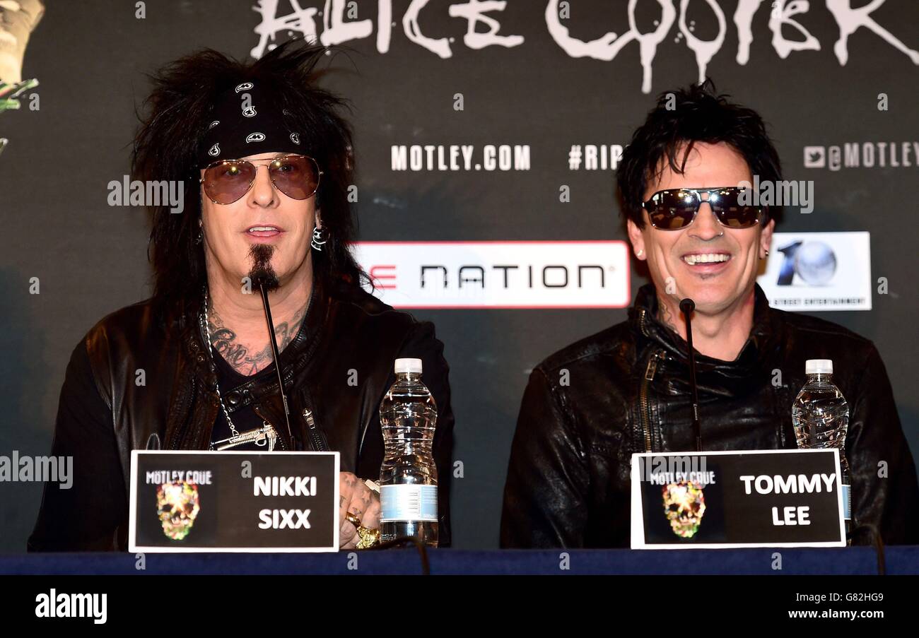 Motley Crue announce European tour Stock Photo Alamy