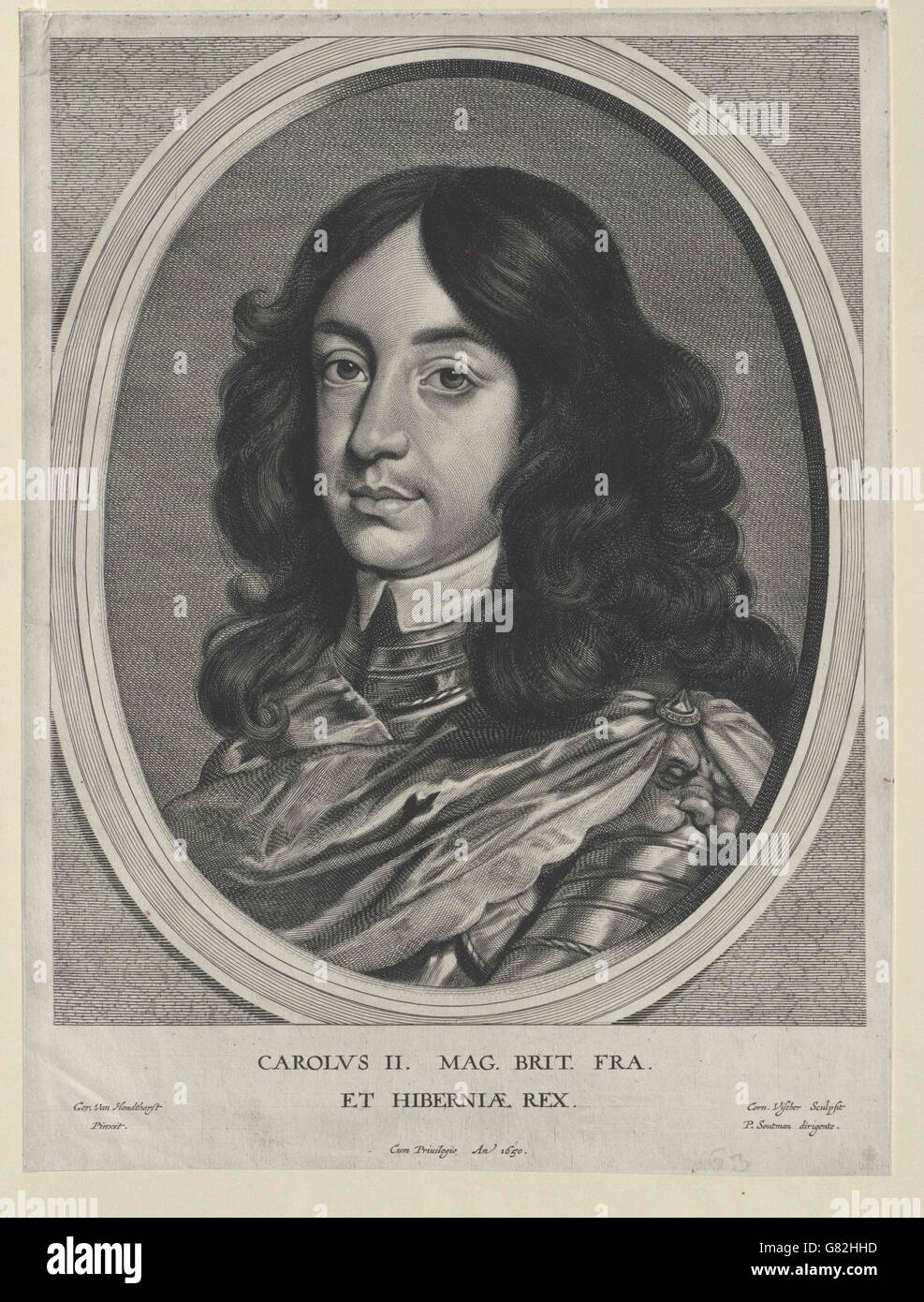 Karl II., König von England Stock Photo - Alamy