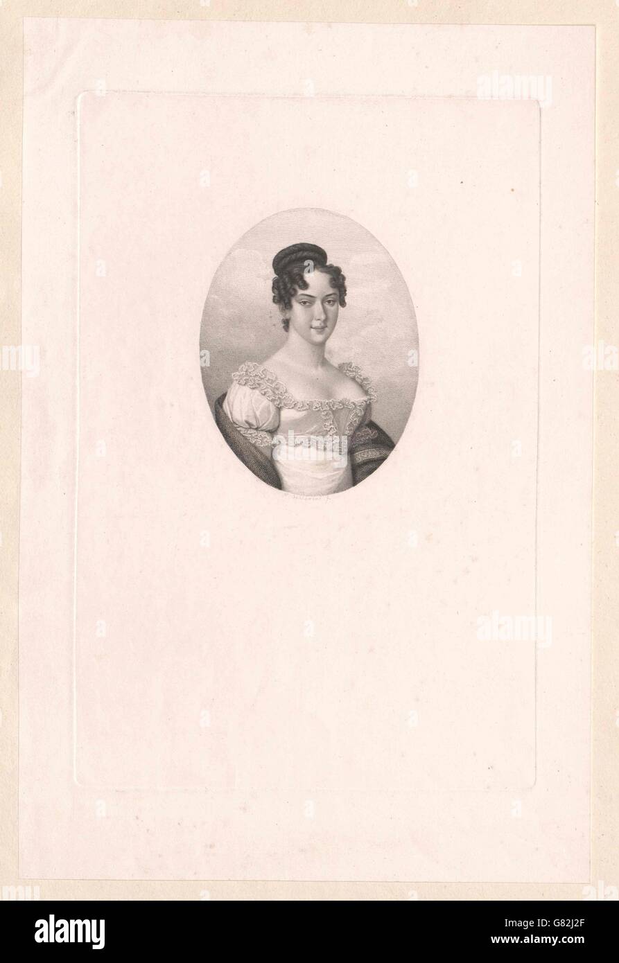 Elisabeth, Prinzessin von Savoyen-Carignan Stock Photo