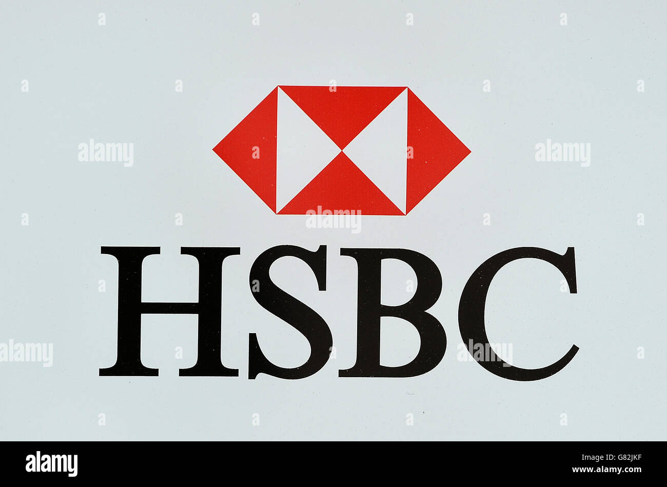 A HSBC branch in London as the banking giant is to cut between 22,000 and 25,000 jobs globally including a reported 8,000 in the UK as part of an overhaul to slash costs and reshape the business. Stock Photo