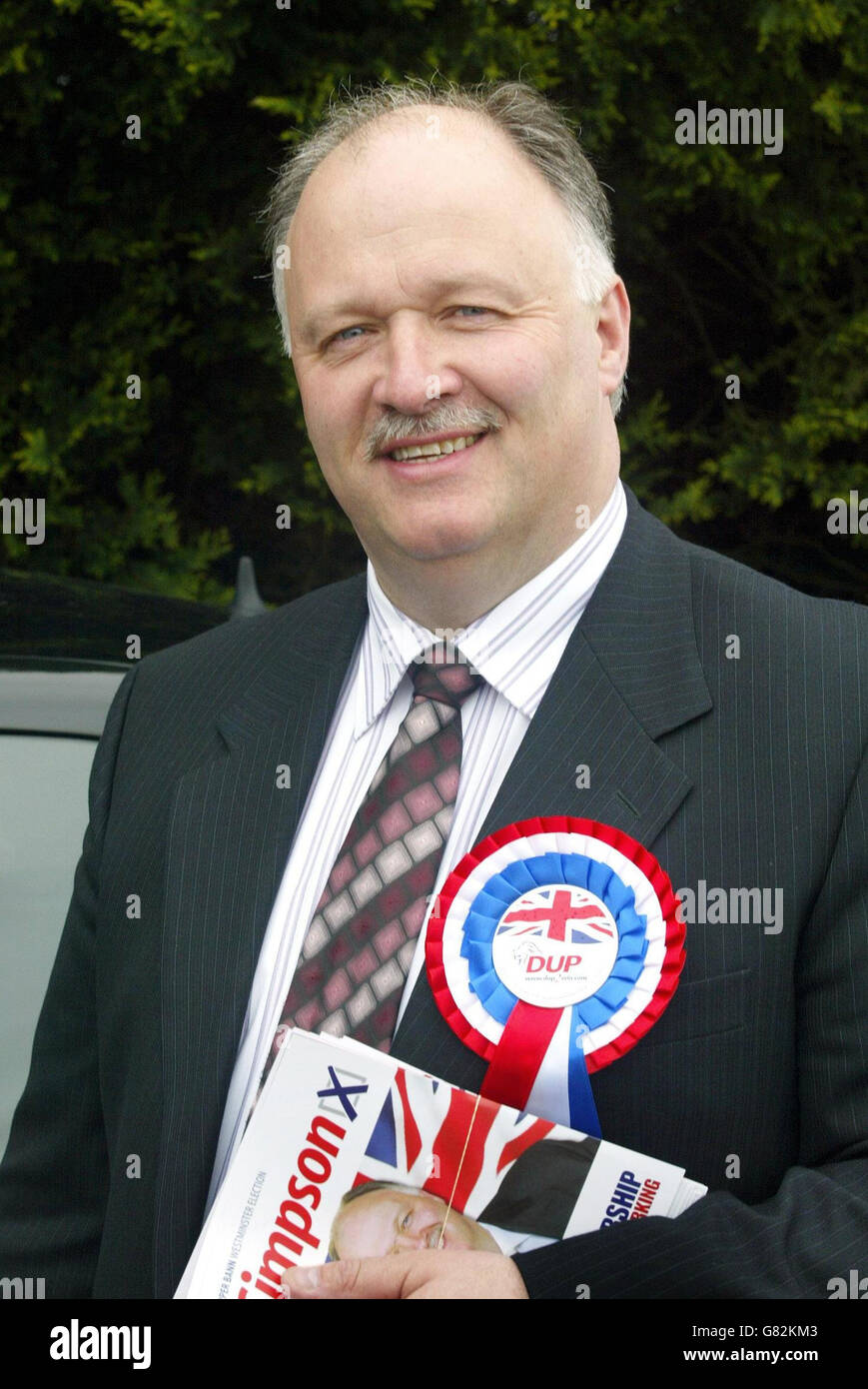 General Election Campaign 2005 Banbridge Stock Photo Alamy
