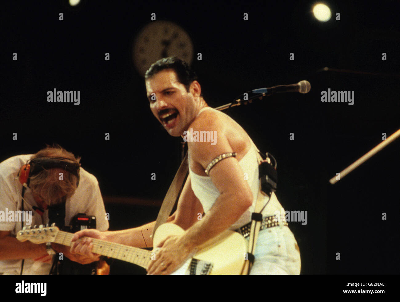 Live Aid Benefit Concert 1980's Book Photo Photograph: 2 pg