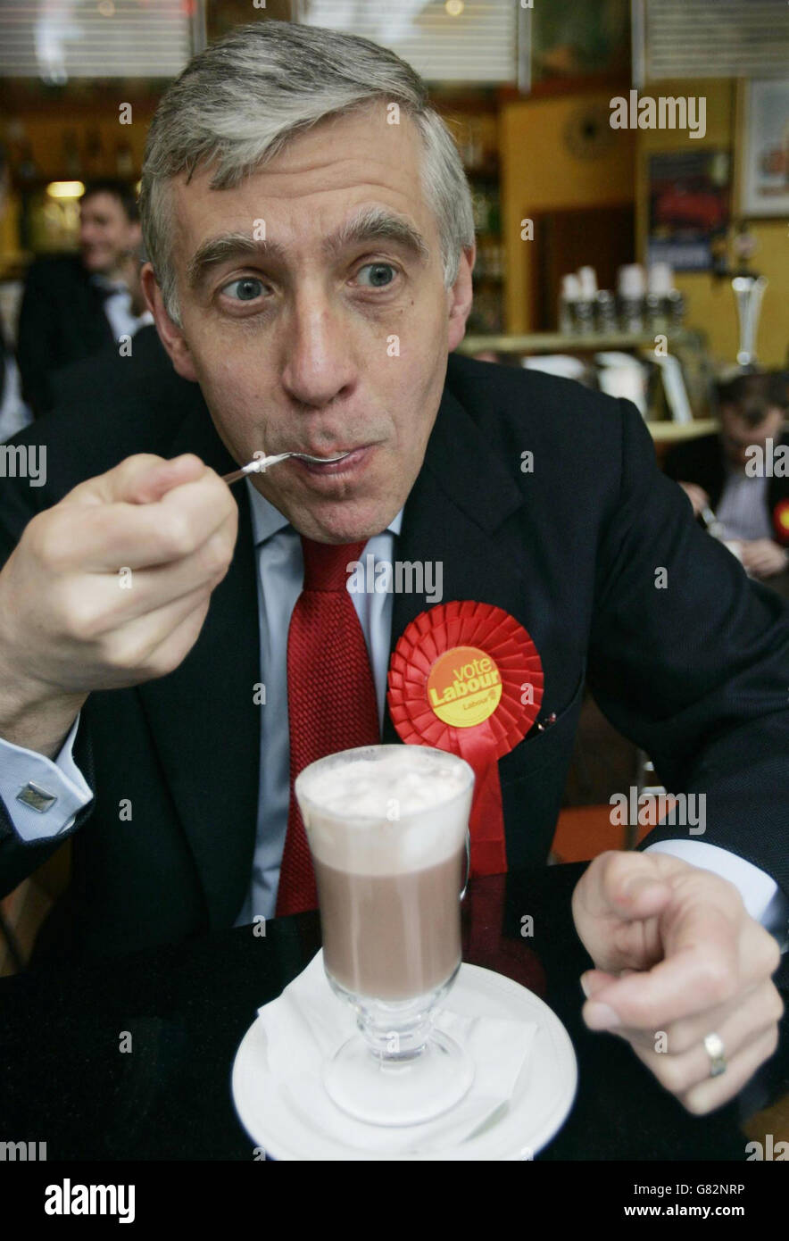 General Election Campaign 2005 - Labour Party Stock Photo