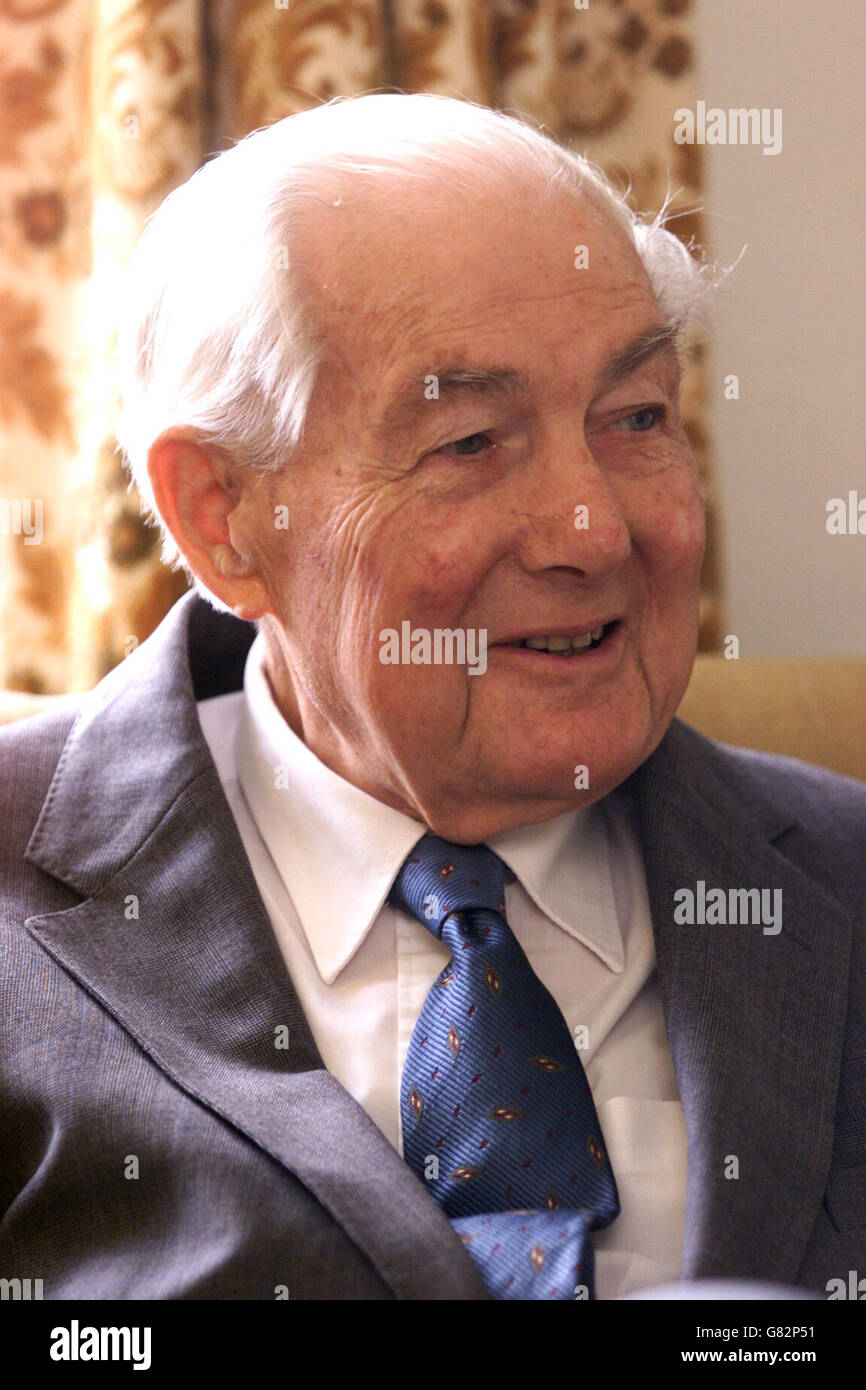 Lord Callaghan's 90th Birthday Stock Photo