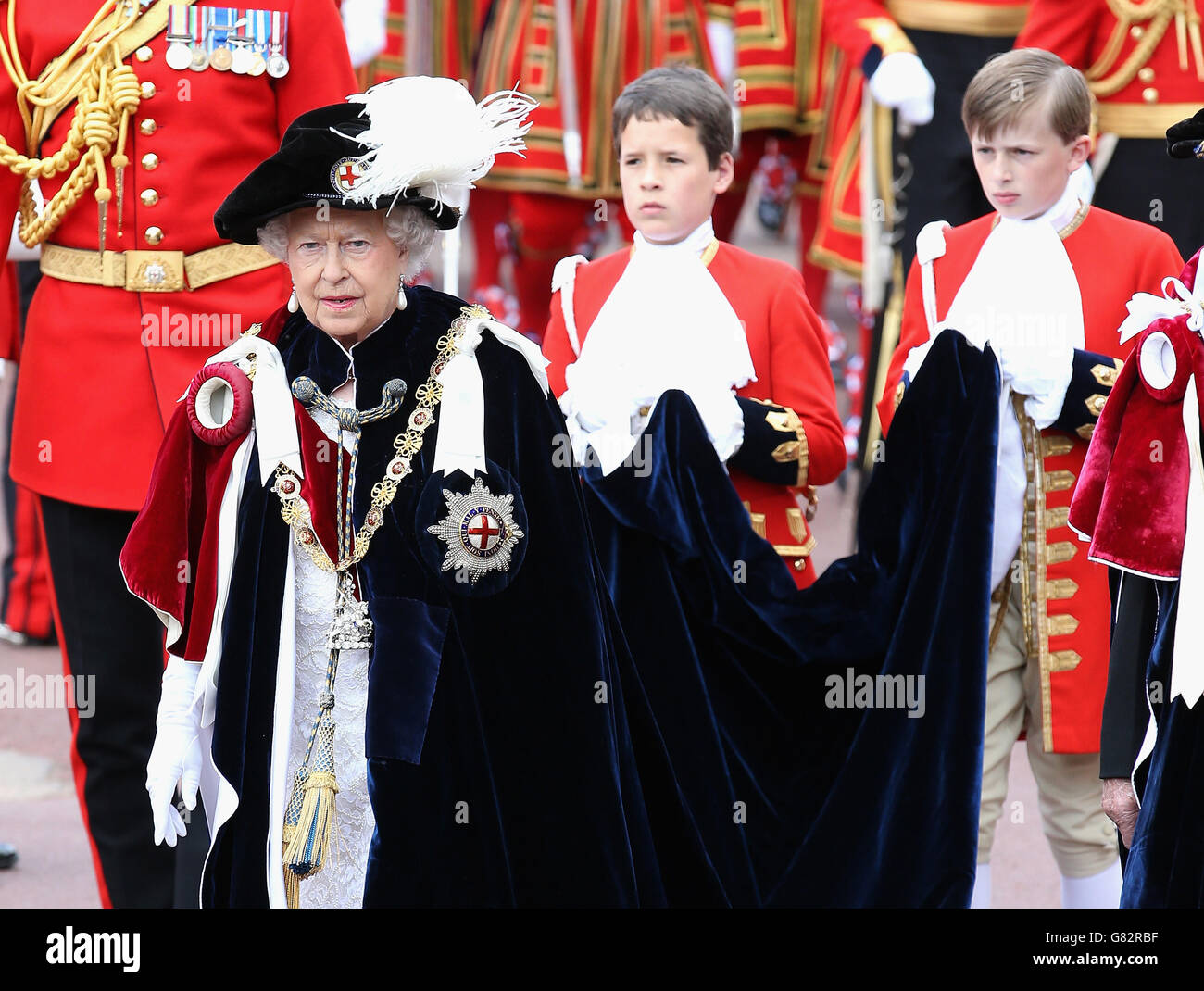 Order of the Garter 2015 Stock Photo Alamy