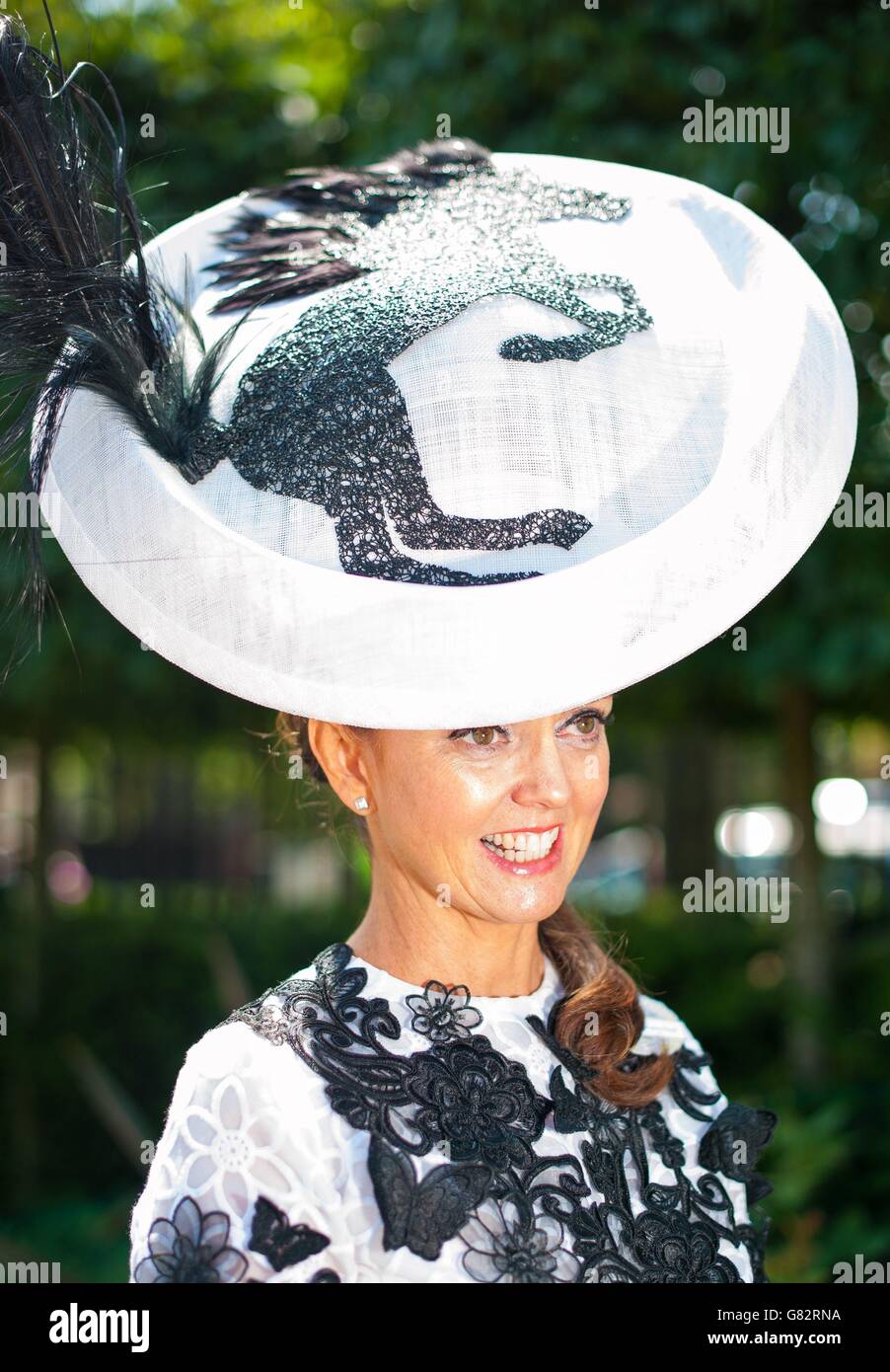 Horse Racing - The Royal Ascot Meeting 2015 - Day One - Ascot Racecourse Stock Photo