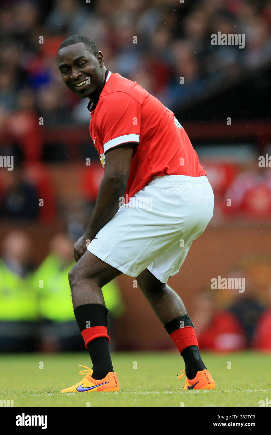 Manchester united legends andy cole hi res stock photography and images Alamy