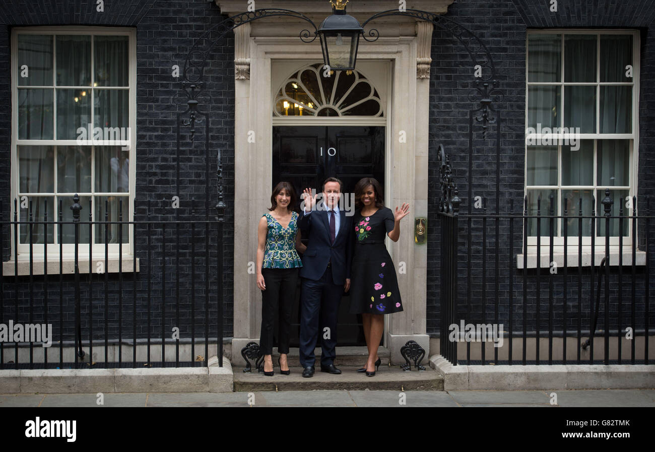 Michelle Obama UK visit Stock Photo - Alamy