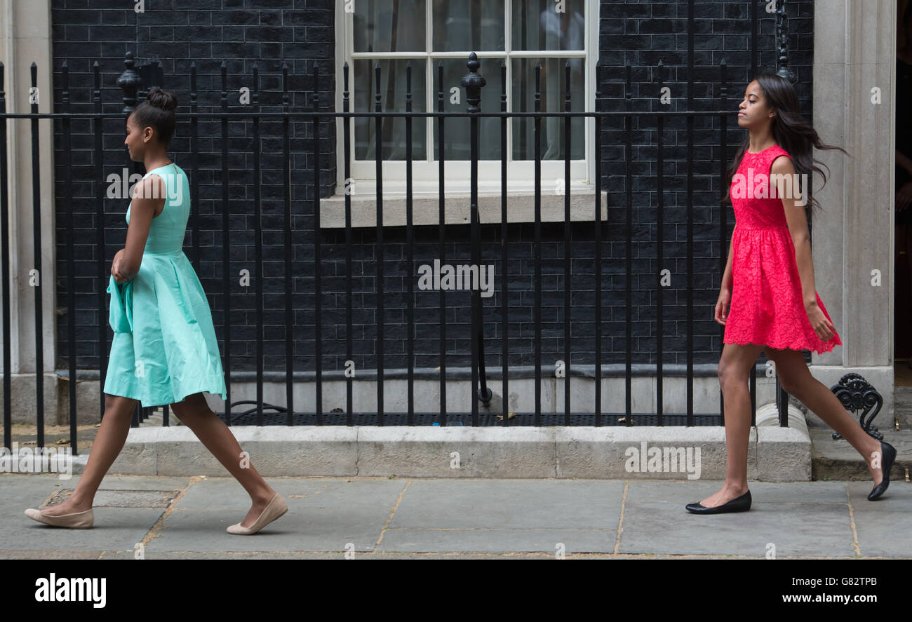 Michelle Obama UK visit Stock Photo - Alamy