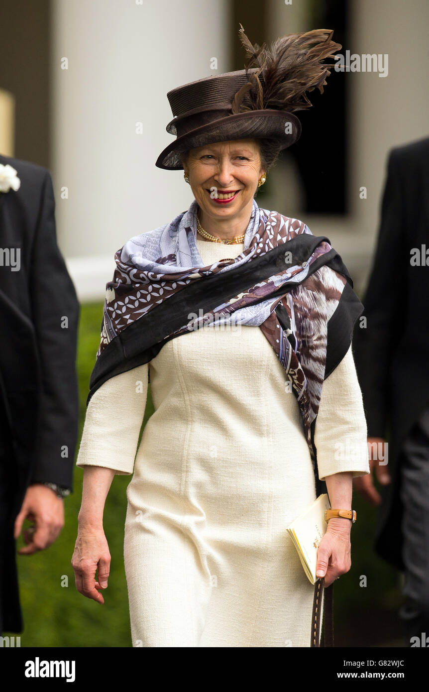 Horse Racing - The Royal Ascot Meeting 2015 - Day Two - Ascot Racecourse Stock Photo