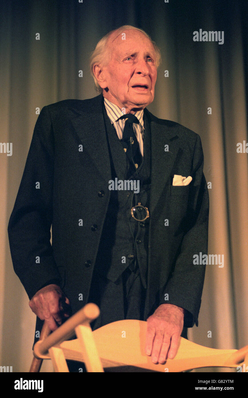Author Sir Laurens Van Der Post Stock Photo Alamy