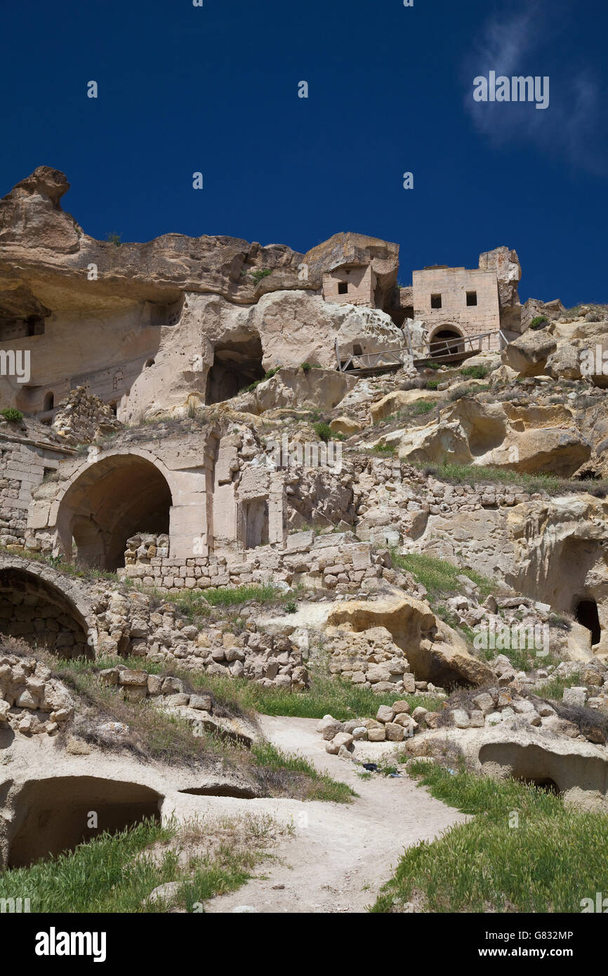 Turkey,Central Anatolia,Cappadocia,Nevsehir Province,Avanos,Cavusin Stock Photo