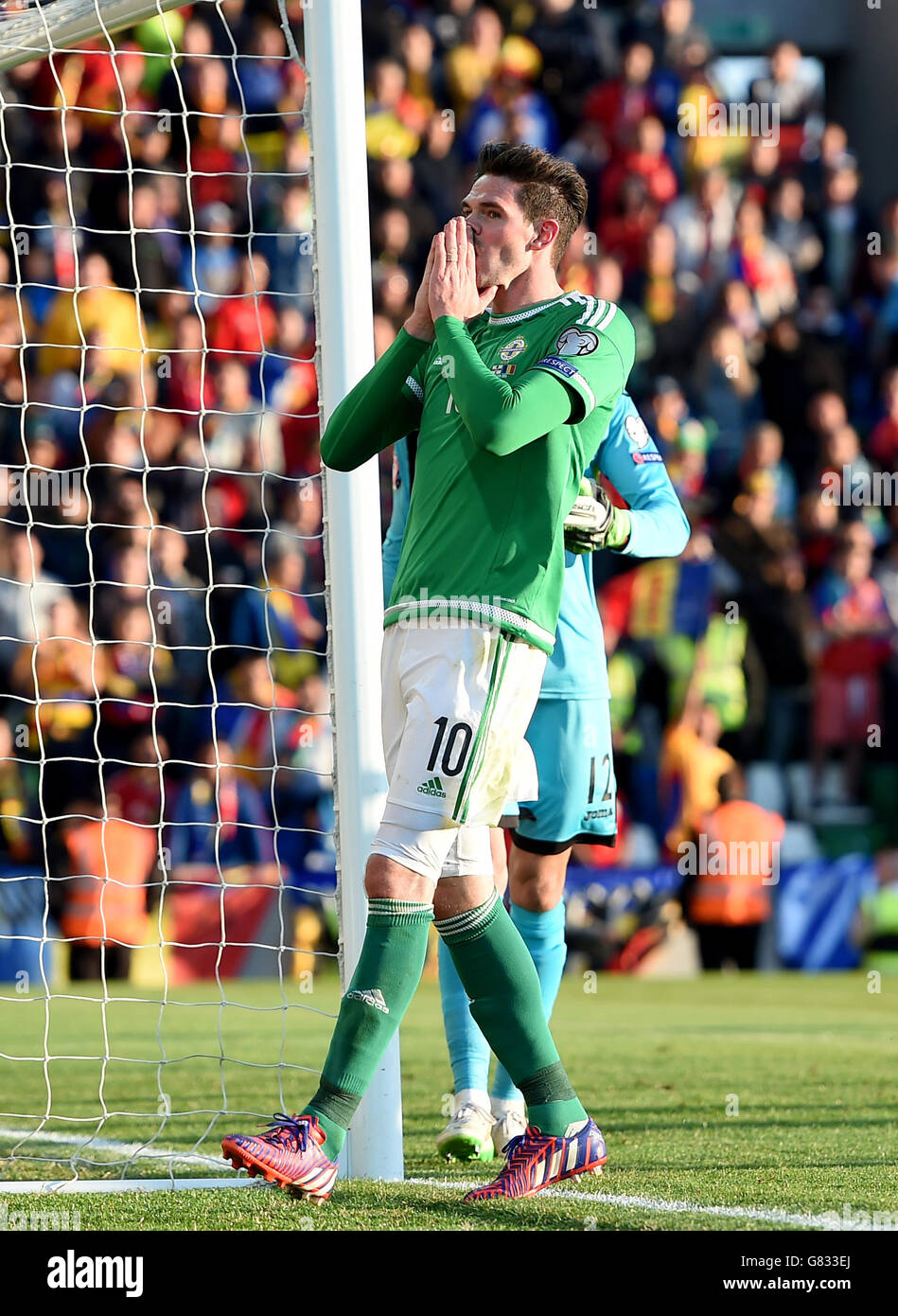 Soccer UEFA European Championship Qualifying Group F Northern Ireland v Romania Windsor