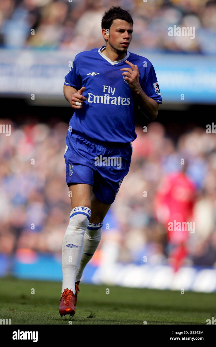 Soccer - FA Barclays Premiership - Chelsea v Birmingham City - Stamford Bridge. Mateja Kezman, Chelsea Stock Photo