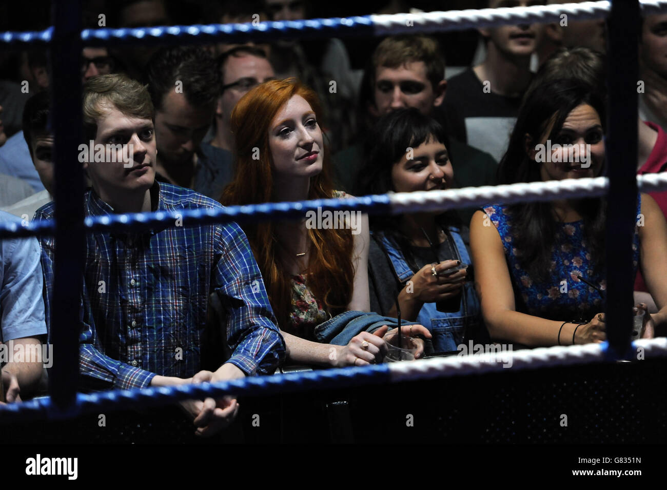 Sport - London Chessboxing Grandmaster Bash! - Scala. A girl