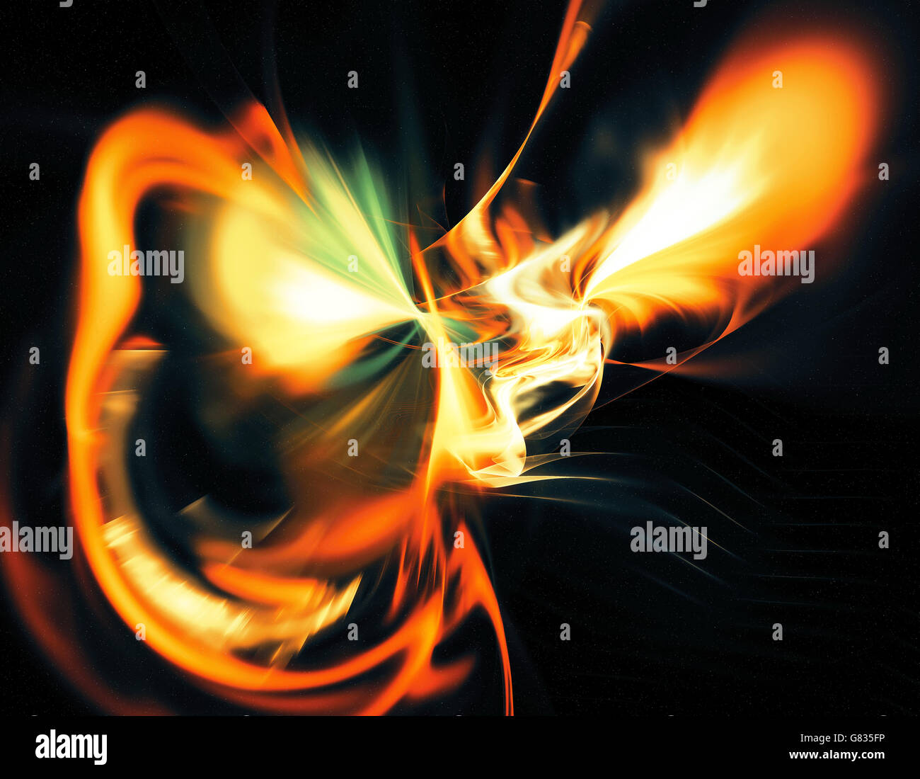 Abstract shapes and lights on black background Stock Photo Alamy