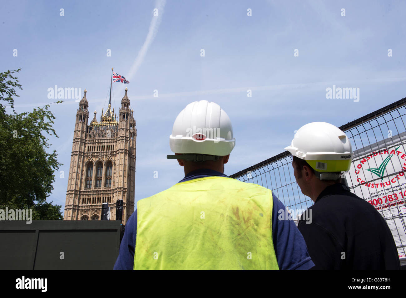 7.1 billion to stop the Palace of Westminster falling down unless MPs and peers agree to move out. Stock Photo