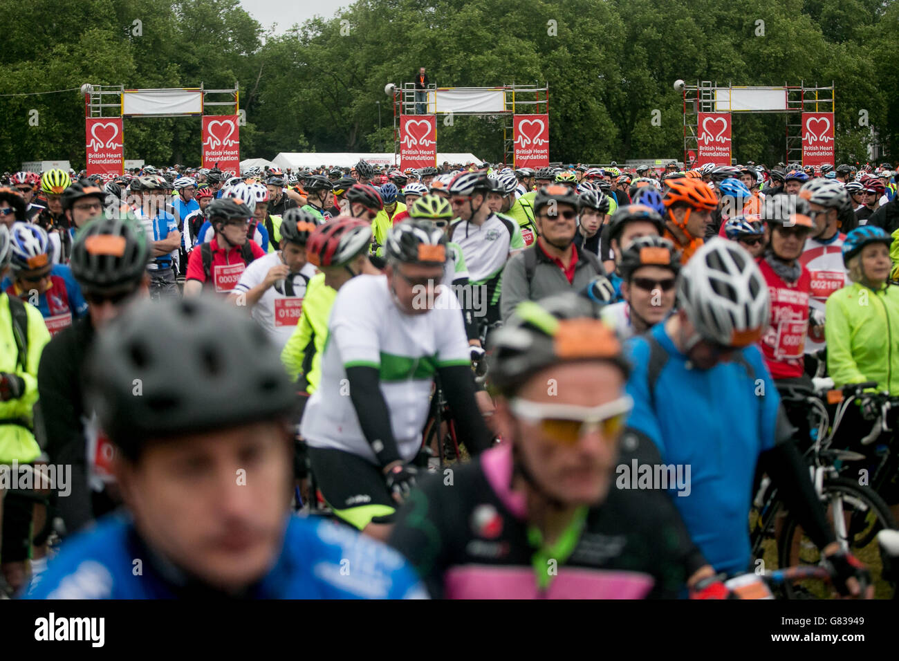 London to Brighton Bike Ride Stock Photo Alamy