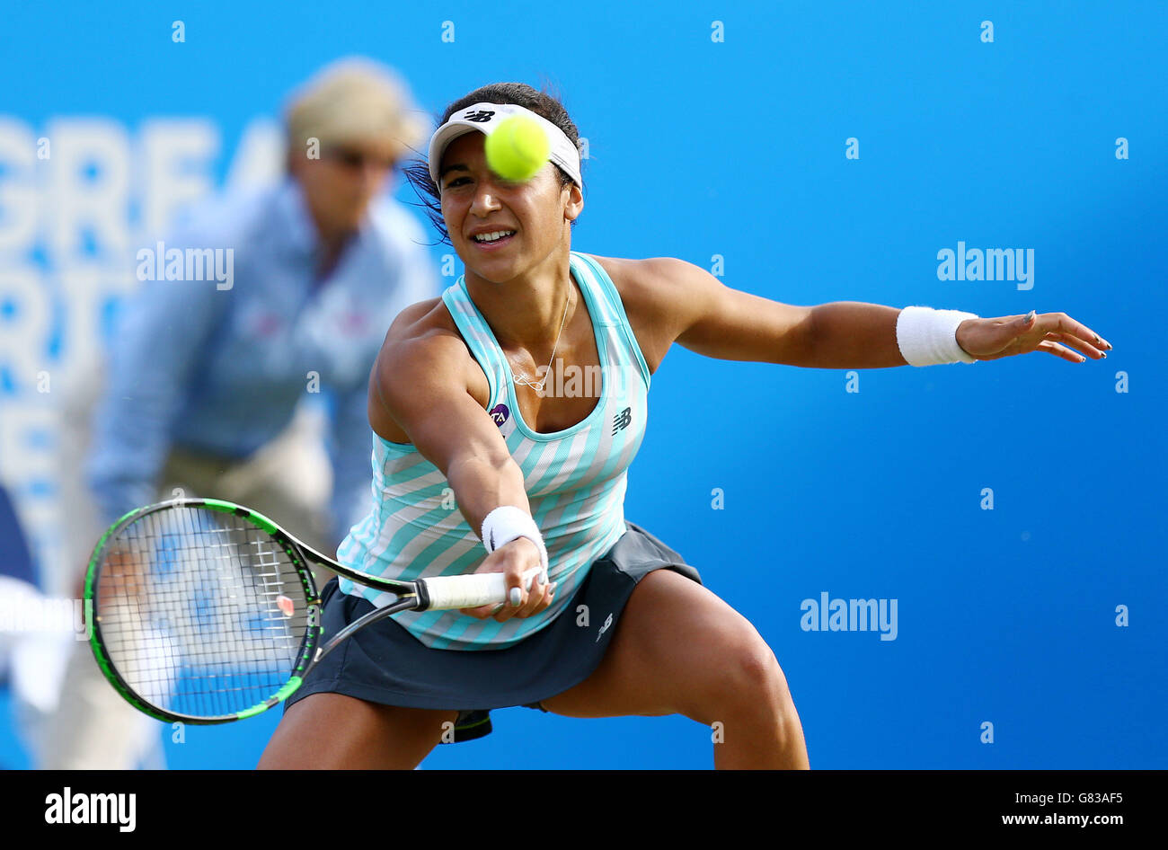 Tennis - 2015 AEGON International - Day Five - Devonshire Park Stock Photo