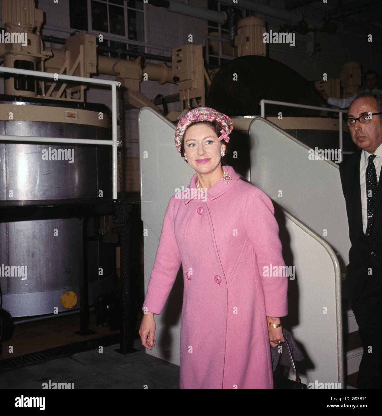 Royalty - Princess Margaret - Liverpool Medical Institution. 50,000 extension. Stock Photo