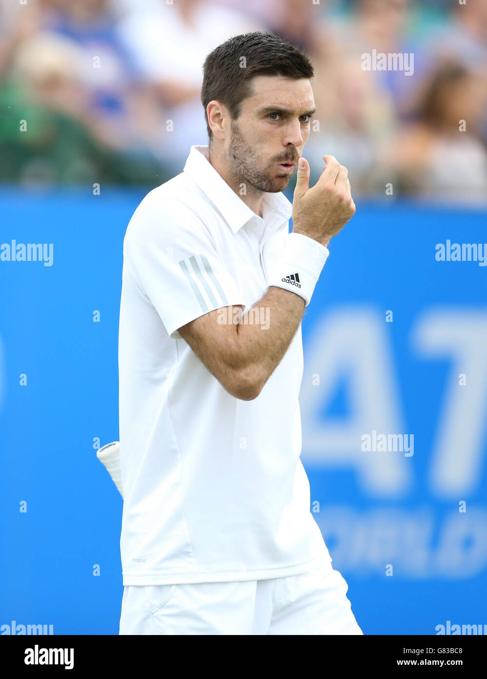 Tennis 2015 ATP Aegon Open Nottingham Day Five Nottingham Tennis Centre. Great Britain